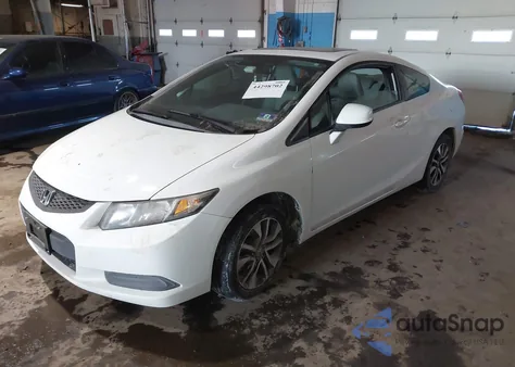 2013 Honda Civic Ex z USA, uszkodzony, nr VIN 2HGFG3B83DH529729